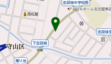 Honda Cars尾張守山志段味店の地図画像