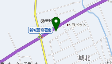 Honda Cars豊橋北新城店の地図画像