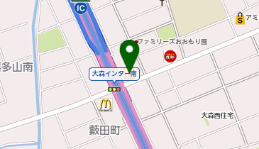 Honda Cars東尾張大森インター店の地図画像