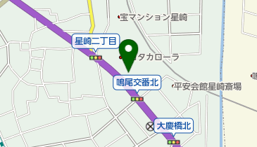 東海ふそう本部の地図画像