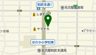 東海マツダ販売中村店の地図画像
