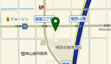 東海マツダ販売尾西店の地図画像