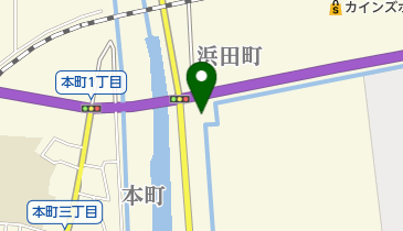 名古屋スバル自動車半田店の地図画像