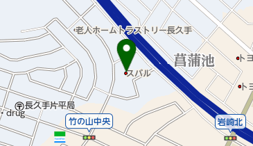 名古屋スバル自動車長久手卯塚店の地図画像