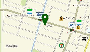 名古屋スバル自動車鳴海浦里店の地図画像