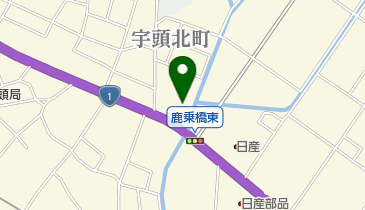 愛知ダイハツ岡崎店の地図画像