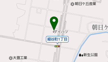 愛知ダイハツ豊田店の地図画像