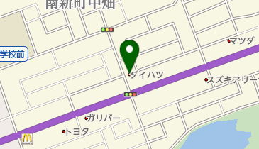 愛知ダイハツ尾張旭店の地図画像