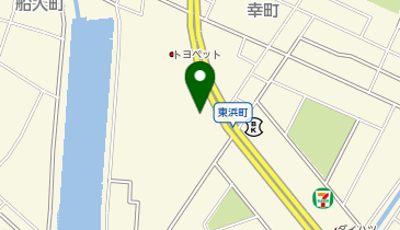愛知ダイハツ半田店の地図画像