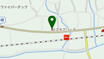 スズキアリーナ中原の地図画像