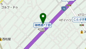 愛知スズキ販売スズキアリーナ春日井の地図画像