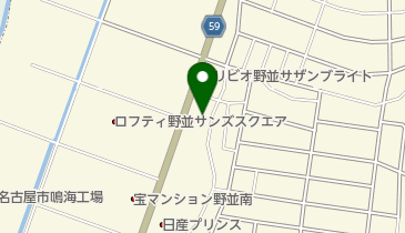 愛知スズキ販売野並南店の地図画像