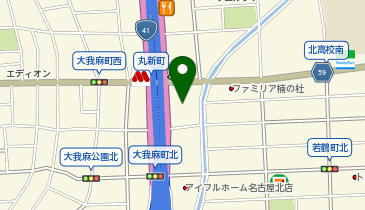 レッドバロン名古屋本店の地図画像
