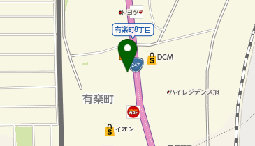 レッドバロン半田の地図画像