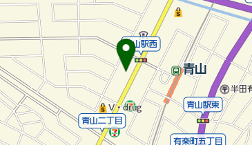 バイクエリアダンガリー半田店の地図画像