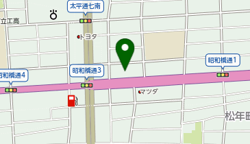 レッドバロン中川の地図画像