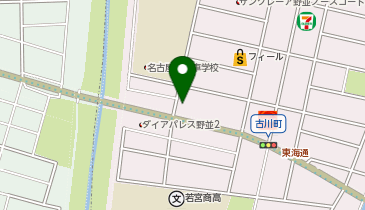 レッドバロン野並の地図画像