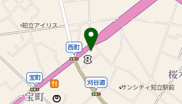 オートセンターヤマダ知立店の地図画像