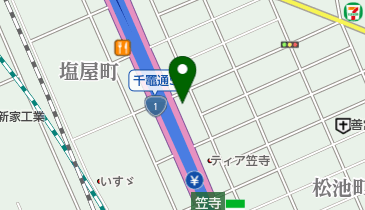 ジープ名古屋南の地図画像