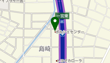 ポルシェセンター尾張岐阜の地図画像