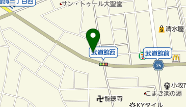 フォルクスワーゲン小牧の地図画像