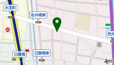 フォルクスワーゲン西大須の地図画像