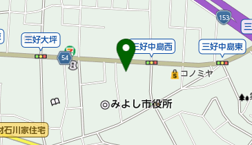フォルクスワーゲンみよし中央の地図画像