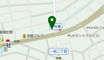 ヤナセメルセデス・ベンツ名東の地図画像