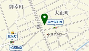 トヨタカローラ名古屋U-Car刈谷の地図画像