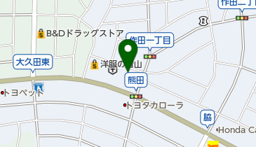 愛知トヨタ東名マイカーセンターの地図画像
