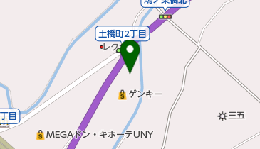 NTP名古屋トヨペットオレンジタウン豊田土橋店の地図画像