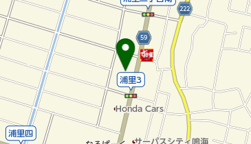 愛知トヨタ鳴海店の地図画像