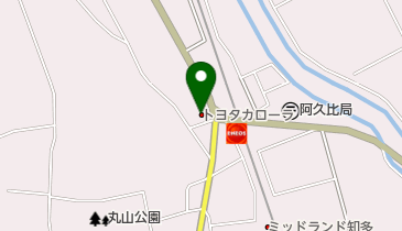 トヨタモビリティ中京阿久比店の地図画像