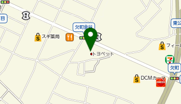 NTP名古屋トヨペット欠町店の地図画像