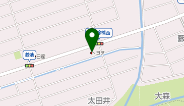 愛知トヨタ守山店の地図画像