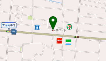 NTP名古屋トヨペット大治三本木店の地図画像