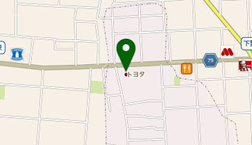 愛知トヨタ大治店の地図画像