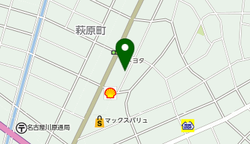 愛知トヨタ川原通店の地図画像