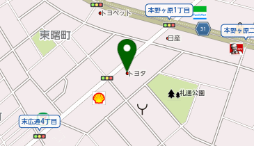 愛知トヨタ豊川インター店の地図画像