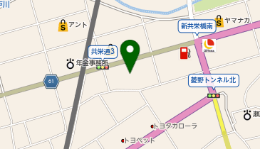 愛知トヨタ瀬戸共栄店の地図画像