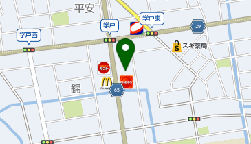 愛知トヨタ蟹江店の地図画像
