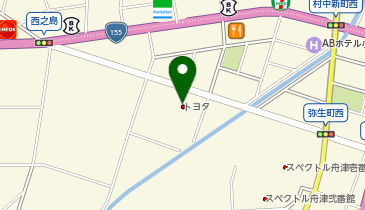 愛知トヨタ小牧村中店の地図画像