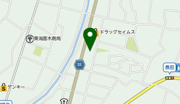 愛知トヨタ東海富木島店の地図画像