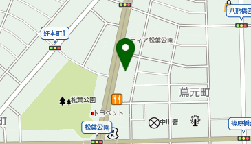NTP名古屋トヨペット松葉公園店の地図画像