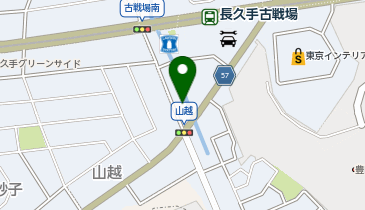 愛知トヨタ長久手店の地図画像