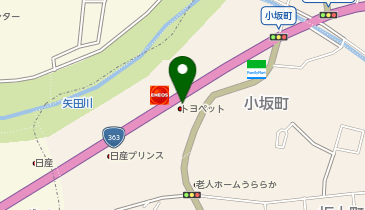 NTP名古屋トヨペット瀬戸小坂店の地図画像