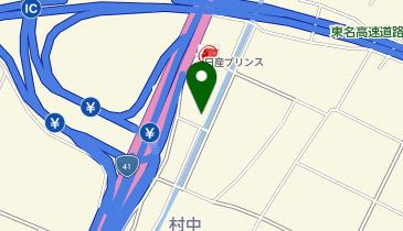 日産プリンス名古屋日産カーパレス小牧インターの地図画像