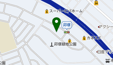 日産プリンス名古屋カートピア長久手の地図画像