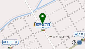 東愛知日産豊川蔵子店の地図画像