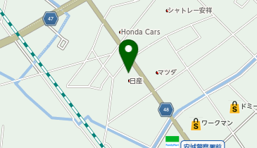 三河日産法人営業部の地図画像